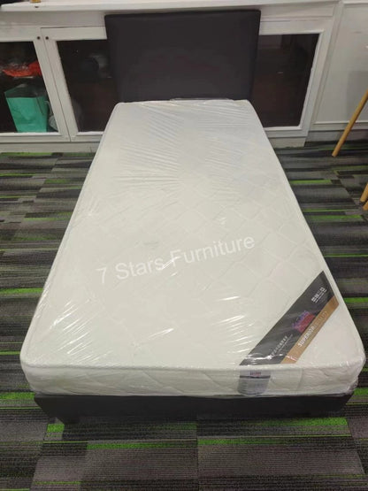 High-Quality Spring Queen Mattress - Double Bed 150x200cm Comfort Support - 7starsfurnituresg